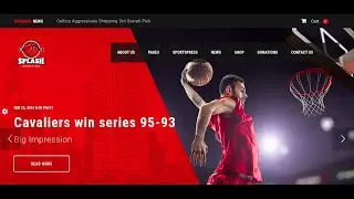 Splash - Sport Club WordPress Theme for Basketball, Football, Hockey
