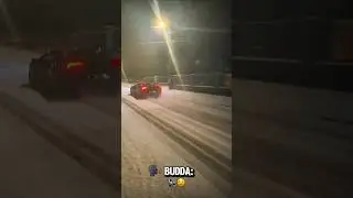 Tak brzmi Lamborghini Huracan STO Budda po śniegu