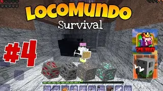VAMOS A LA MINA - LOCOMUNDO SERIE de SUPERVIVENCIA en CRAFTSMAN episodio #4