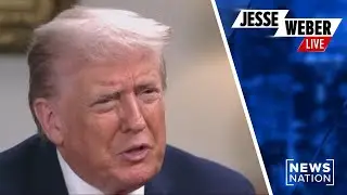 Katie Pavlich, Chris Cuomo react to Trump's exclusive interview | Jesse Weber Live