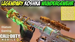 SATISFYING 1V4 WITH LEGENDARY KOSHKA CODM MAX GRAPHICS | Diatom Gaming