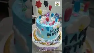 Thomas Theme Semi Foundend cake Design