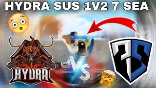 caster shocked reaction on 😳hydra sus 1v2 7sea 😳 || hydra fc
