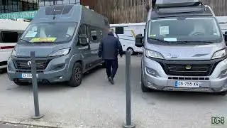 Installation de notre EXPOSITION de CAMPING-CARS, FOURGONS et VANS &agrave; CAEN du 06 au 11 novembre 2024