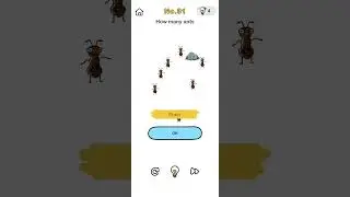 How many ants! brain out