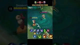 ✅✅Vale One Hit Build Counter Items | Fake Plays