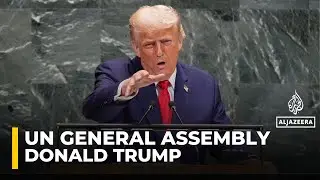 Trump says UN is 'empty words, and empty words don't solve wars' in critical speech to UNGA
