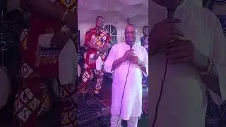 Vote of thanks from my Oga Honorable Matthew Iduoriyekemwen at his Son’s wedding 💕