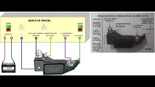 Construcción de un Banco de prueba para regulador Delco Remy