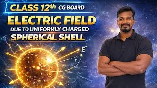 Magnetic Field Due to Uniformly Charged Spherical Shell | Class 12 CG Board Physics