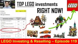 LEGO Investing &mdash; НОВЫЕ ДАННЫЕ! Лучшие и самые популярные наборы для максимальной рентабельности инвестиций