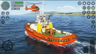 Ship Rescue Simulator Mission Gameplay 3D 🚢 | Real Sea Rescue | Android Mobile Game
