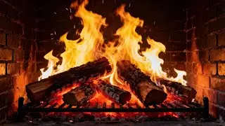 🔥 Fireplace ASMR LIVE  Crackling Fire Sounds for Sleep & Anxiety Relief
