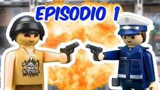 PLAYMOBIL Policía - Carlitos Knack Formando a un Gángster - Episodio 1 II Pandido TV