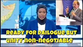 Somali president urges dialogue with Somaliland, draws red line on national unity