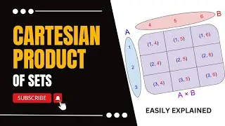 Cartesian Product of Sets | Set Theory