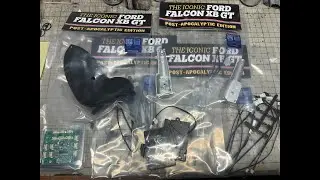 アシェットコレクションズ フォード ファルコンXB GT を作る8/9.  [Ken-1 Model Car Works] やすりの友配信ライブ