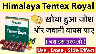 Himalaya Tentex Royal Capsule Use Dose Side Effects Benefits In Hindi
