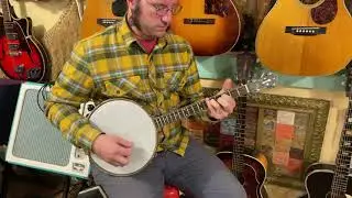 1920s Wurlitzer (Regal) archtop tenor banjo