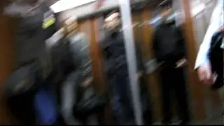 Boarding U6 Train at Stadtmitte - HD