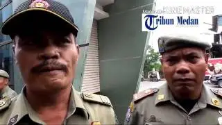 Satpol PP Medan Sidak Pedagang Kaki Lima