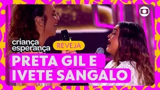 Preta Gil e Ivete Sangalo emocionam todos cantando 'For&ccedil;a Estranha' de Gal Costa! ✨ | TV Globo