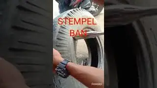 Cara simpel emboss stempel ban dan aki dengan alat hot stamp