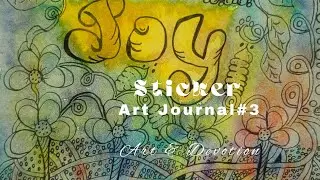 Relax With Me**BIBLE STICKER** Faith Journal Art #3/Word Art/Zentangle Pattern/Doodle/Bible Sticker