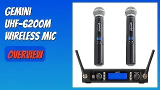 REVIEW (2025): Gemini UHF-6200M Wireless Mic. Features