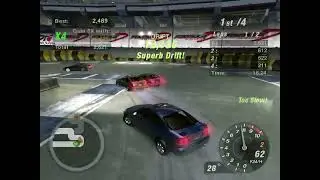 Need for Speed Underground 2 (Original Version) Map 2/1st🙂. Drift Race .