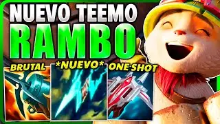 🤢¡CASI VOMITO AL USAR ESTO! el *NUEVO TEEMO RAMBO* con STATIKK ES UNA LOCURA con BUILD DEFINITIVA!