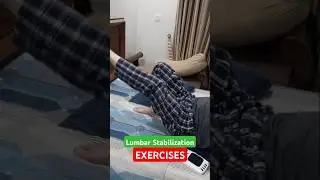 Low Back Pain Exercises|Lumbar stabilization Exercises#lowbackpain#sciatica#neurotherapy#pain#