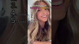 Ranking best instagram baddies