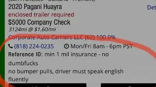 Auto Transport Intel Responds To Dumb#@&$*% On Central Dispatch