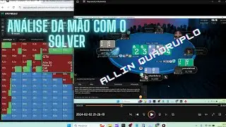 Análise da Mão Sick com Call em All in Quádruplo no Torneio com Bounties do PS !