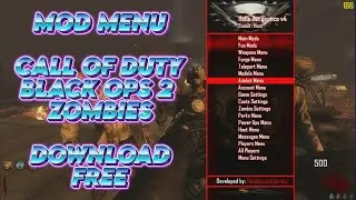 ✅ MOD MENU - CALL OF DUTY - BLACK OPS 2 ZOMBIES - PLUTONIUM │ DOWNLOAD NA DESCRI&Ccedil;&Atilde;O