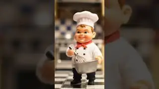 #MiniatureChef #TinyCooking #GiantKitchen #FoodShorts #Veo2 #CreativeS #YouTubeShorts#miniaturechef