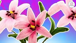 Pipe Cleaner Lily - Easy Flower Craft with Pipe Cleaners