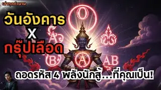 🔥 คาถาโลหิต วันอังคาร: ถอดรหัส 4 พลังนักสู้...ที่คุณเป็น! | วันอังคาร × เลือดคุณ = โคตรนักสู้!