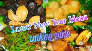 #lunarnewyear #chinesefood  Chinese Traditional Lunar New Year (2022) MENU Guide||MILES AWAY JOURNEY