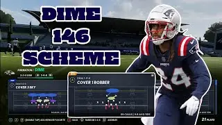 Madden 21 best pass defense! Dime 146 scheme!