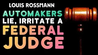 Judge is mad at automakers in MA Right to Repair case; we might actually win.