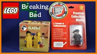 Custom Lego Breaking Bad Minifigures and Set (Citizen Brick Chemistry Enthusiast and Sjbricks set)