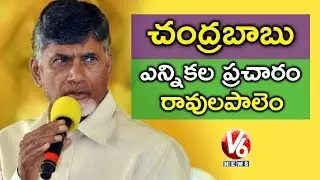 AP CM Chandrababu Public Meeting In Ravulapalem | TDP Election Campaign | V6 News