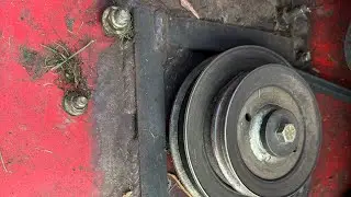 Successful Gravely Mower Deck welding repair results after a mowing season