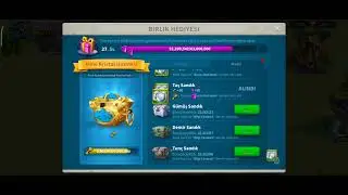 Rise Of Kingdoms 21 gold chests - 2155K
