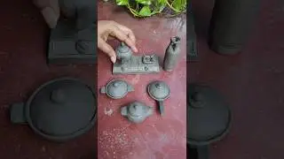 Mini Clay Cooking Pots Making #shorts