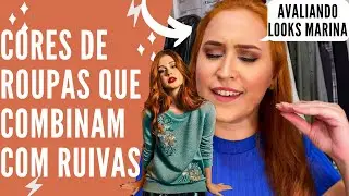 CORES DE ROUPAS QUE + COMBINAM COM AS RUIVAS - AVALIANDO LOOKS MARINA RUY BARBOSA