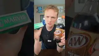 Корневое пиво на вкус как зубная паста?