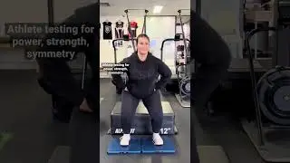 Athlete testing for power, strength and symmetry